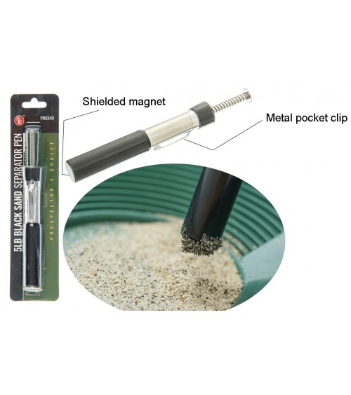 Black Sand Magnetic Separator 5LB - Taschenmagnet