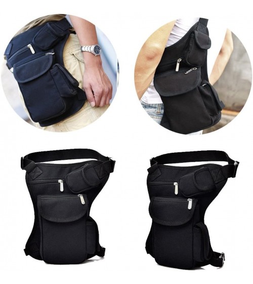 Sac décontracté  Cuisse Jambe Multi-Pochette