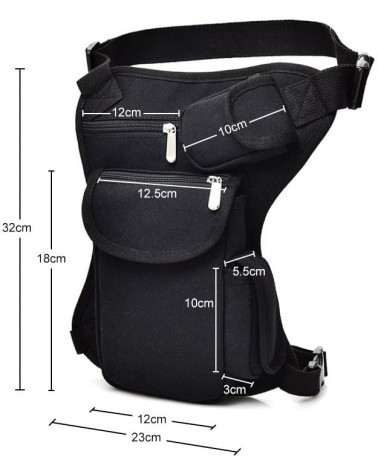 Sac décontracté  Cuisse Jambe Multi-Pochette