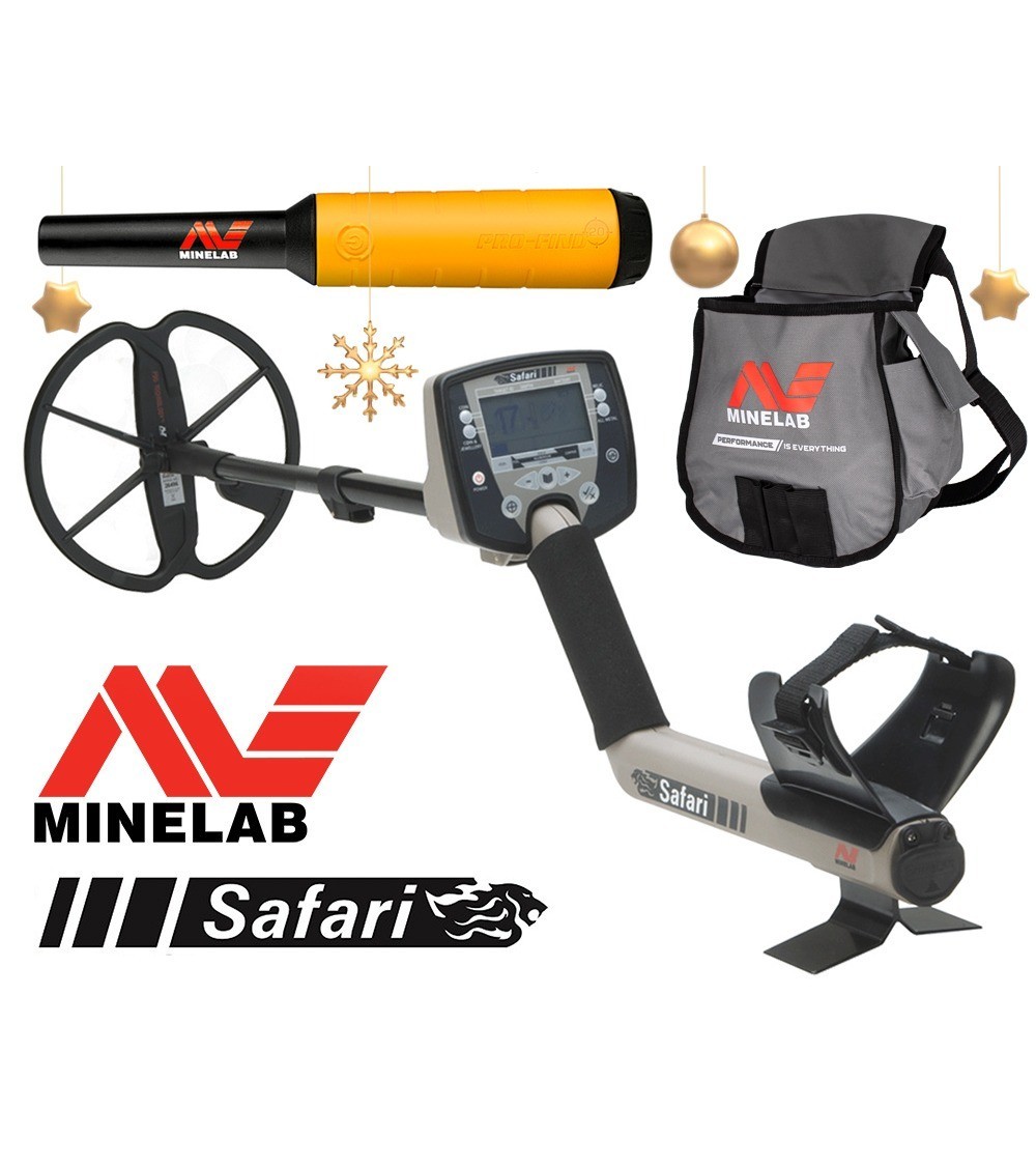 Minelab  Safari  multifréquence avec Pro-find 20