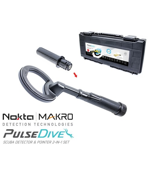 Nokta Makro PulseDive Scuba 2 in 1 Noir