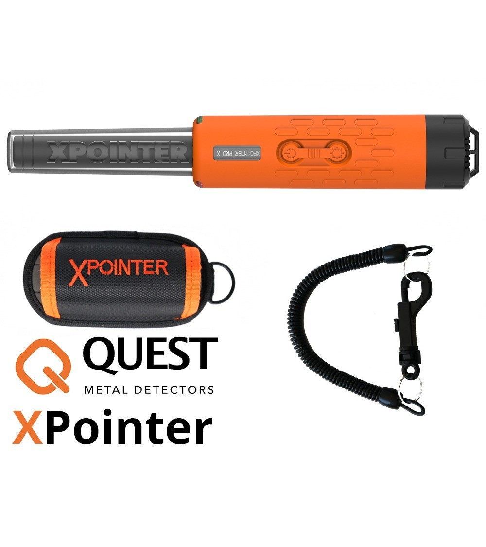 Quest Q40 Metalldetektor & Xpointer Pinpointer