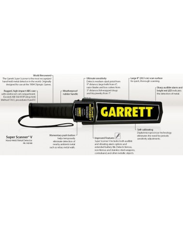 GARRETT SUPER SCANNER V