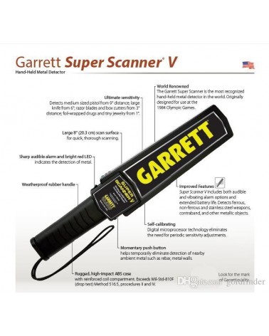 GARRETT SUPER SCANNER V