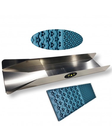 8X35 Sluice Box w/ Mini/Cape D Combo Mat