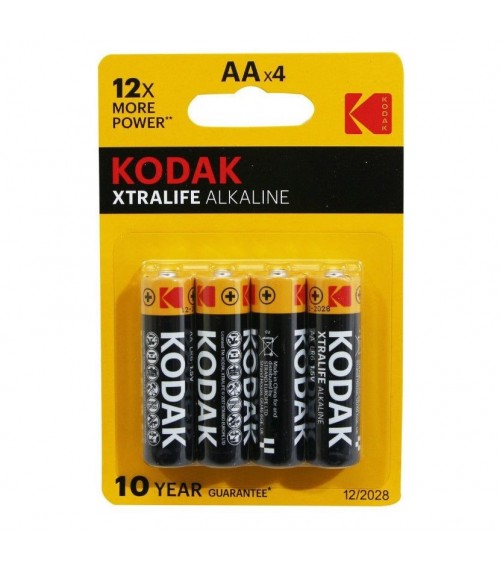 KODAK  XTRALINE Alkaline AAx4