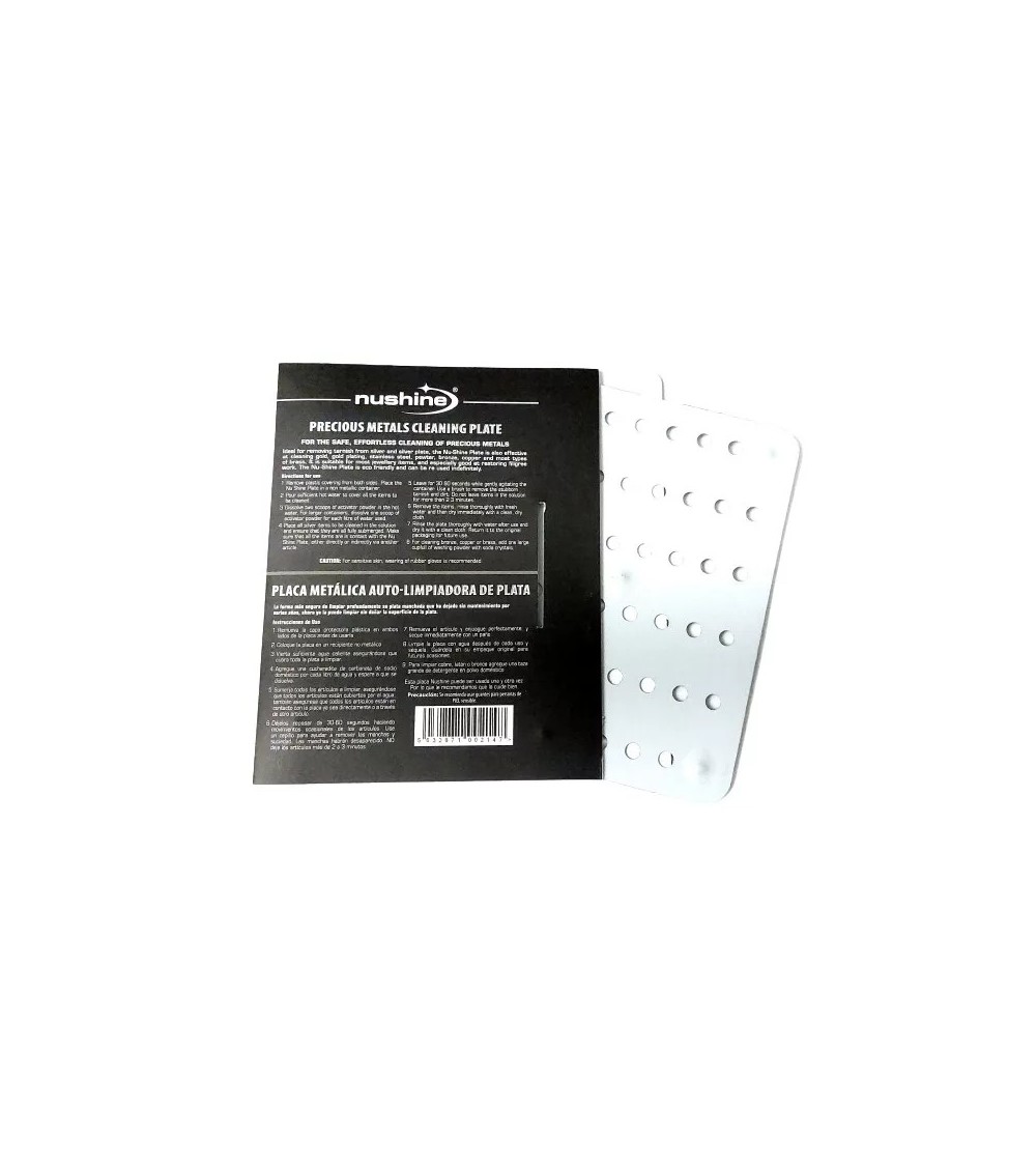 Nushine Magical jewelry cleaning plate 15.4 CM x 11.5 CM