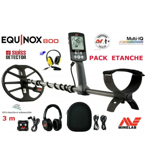 MINELAB EQUINOX 800 WASSERDICHTES PAKET