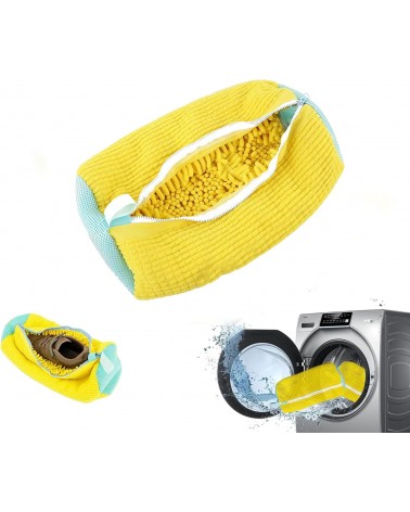 2 Schuhwaschbeutel - Anti Deformation - Gelb