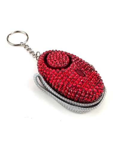 Keyring - Emergency Security Alarm 130 dB - Self Defense - Red