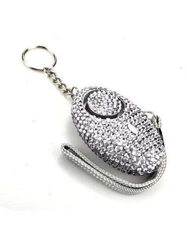 Keyring - Emergency Security Alarm 130 dB - Self Defense - White
