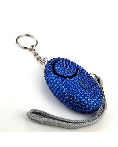 Keyring - Emergency Security Alarm 130 dB - Self Defense - Blue