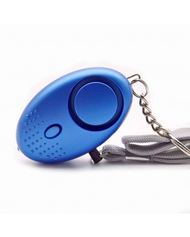 Allarme personale 140db con LED - Autodifesa - Blu