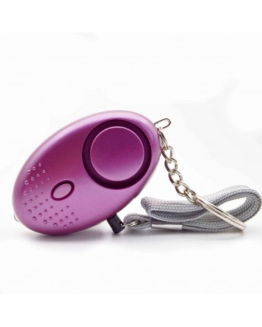 Allarme personale 140db con LED - Autodifesa - Rosa