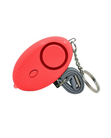 Allarme personale 140db con LED - Autodifesa - Rosso