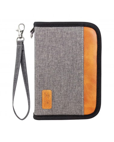 Porte-passeport pour famille - Blocage RFID - Gris