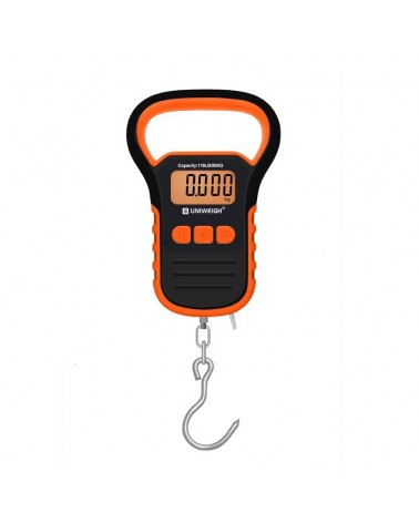 Digitale 50kg Mini-Gepäckwaage (Kran) - Orange