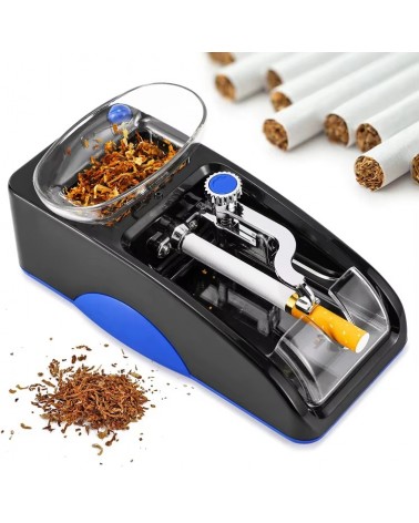 Machine à cigarettes électrique - Injecteur de tabac  -  Bleu