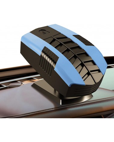 Sbrinatore elettrico portatile rotante a 360° per veicoli - Blu