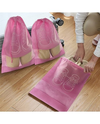 Sacchetti per scarpe - (3) - Rosa