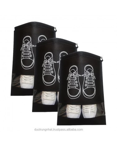 Shoe storage bags - (3) - Black