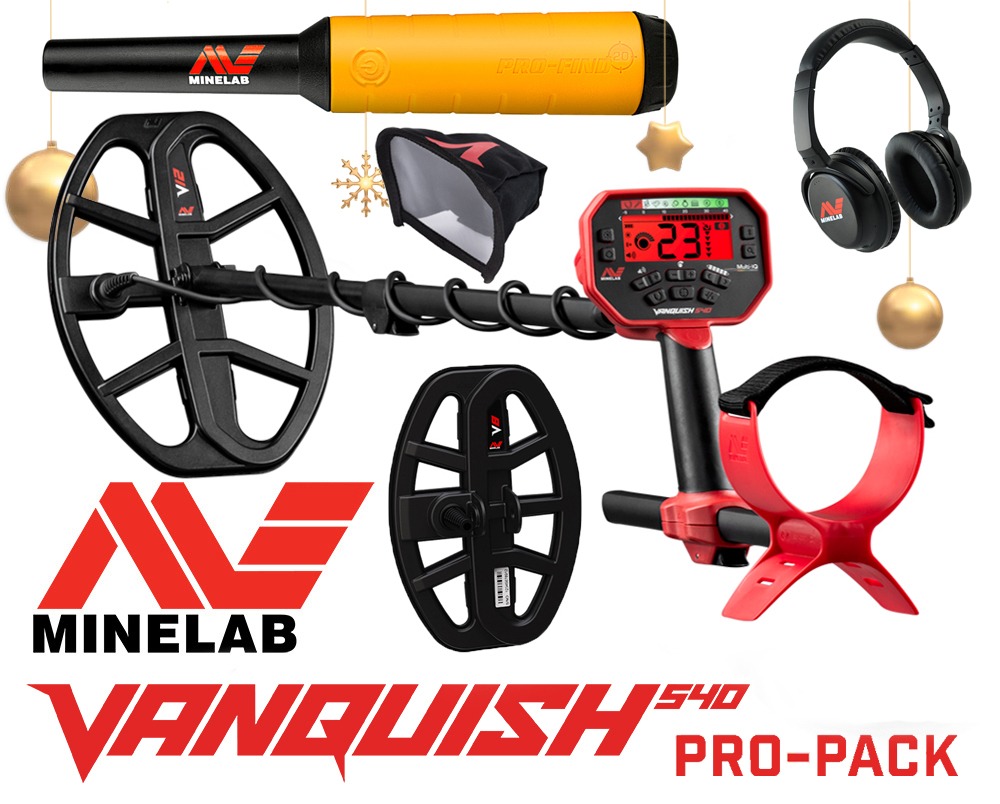 Minelab Vanquish 540 Pro-Pack metal detector