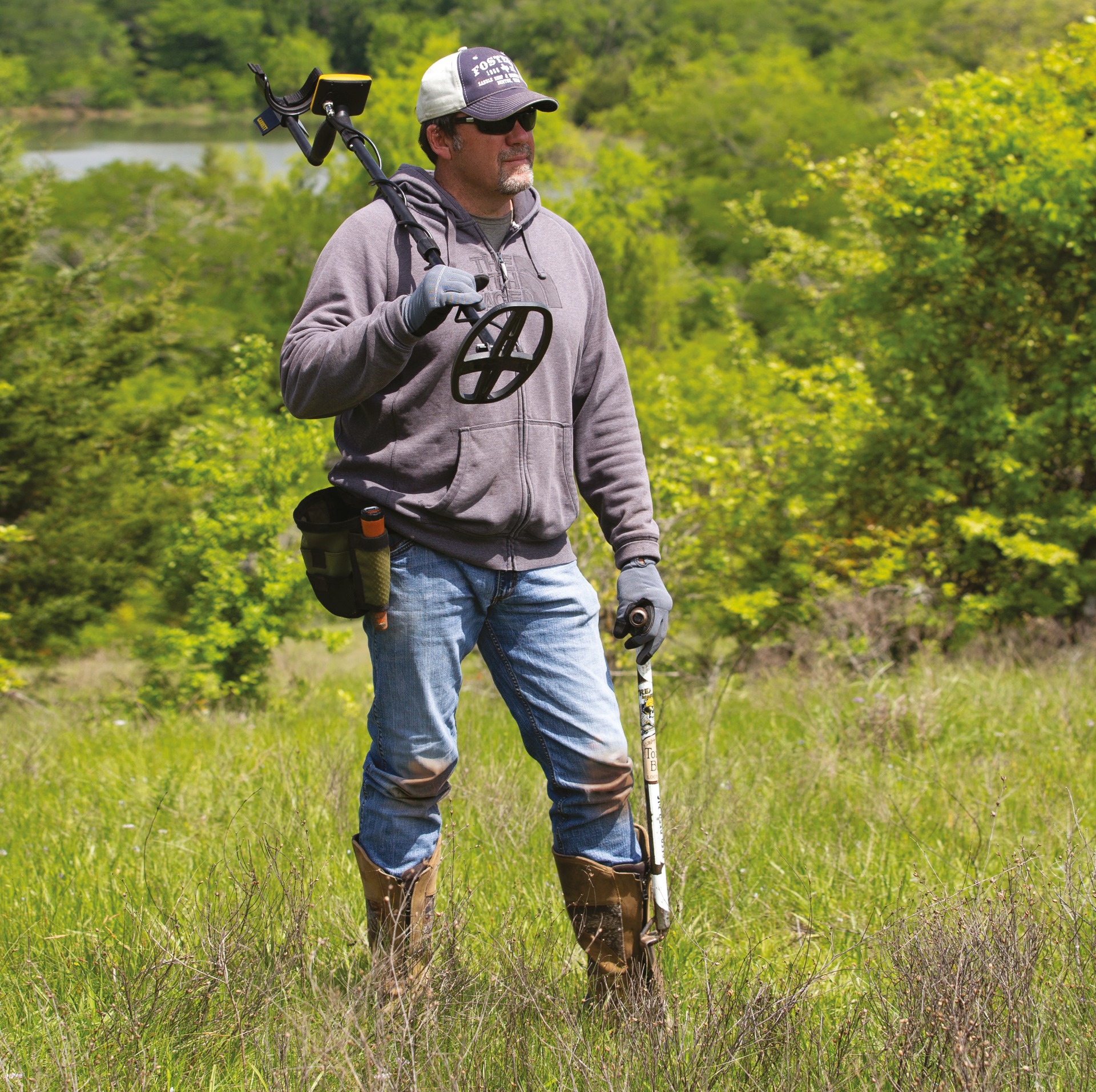 Garrett Ace Apex metal detector AT pointer