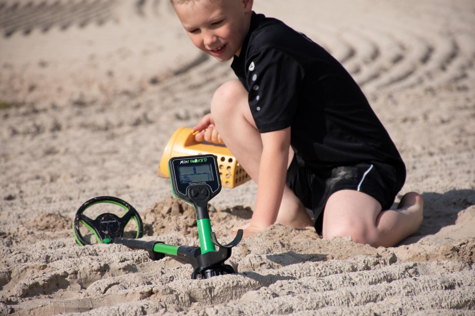 Nokta |  Macro mini hoard metal detector beach search