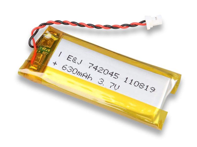 XP Deus 742045 3.7v 630mAh Rechargeable lithium polymer battery